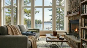 Elegantly packaged luxury European linen blankets, an ideal gift (cadeau de luxe) for housewarmings across Canada and Quebec.