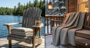 Modern color options for cotton poly blankets for durability, available in Canada-inspired shades like maple and slate.