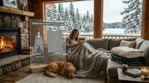A pet sleeping comfortably on a durable, oversized fleece throw blanket, perfect for Canadian pet owners.