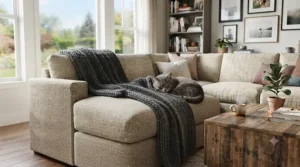 Assorted color options of cozy sofa throw for sectional couch matching modern Canadian interior design palettes.