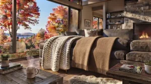 Premium sofa throws, a perfect gift choice for Canadian housewarmings.